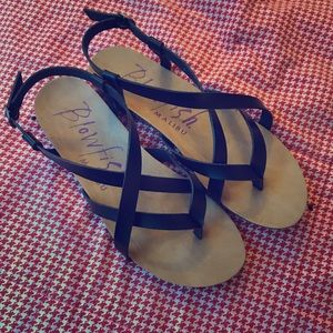 Blowfish Women’s Granola Fisherman Sandal Size 9